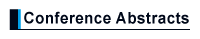 Conference Abstracts